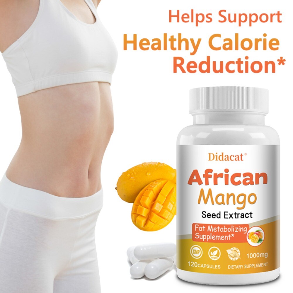African Mango Extract Ultimate Weight Loss Fat Burn Diet Pills Free Shipping