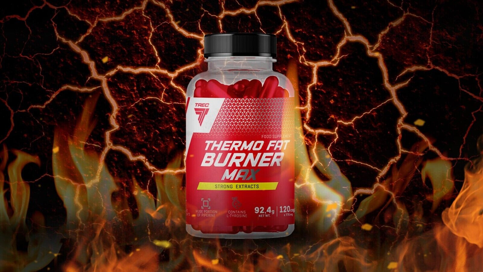 THERMO FAT BURNER 120–360 Capsules – Weight Loss, Fat Burner, Metabolism Boost
