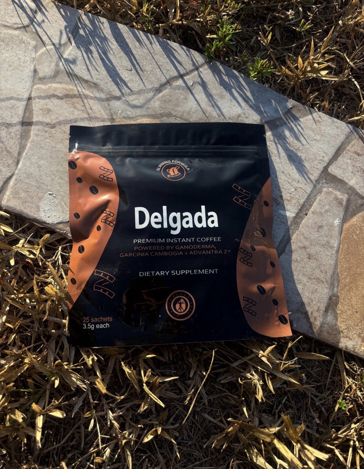 Delgada Premium Slimming Instant Coffee 25 Sachet