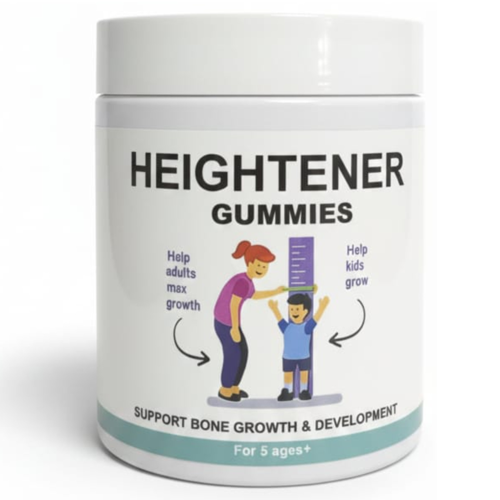 Heightener Gummies – organic Height Growth Supplement for Kids, Teens and Adu