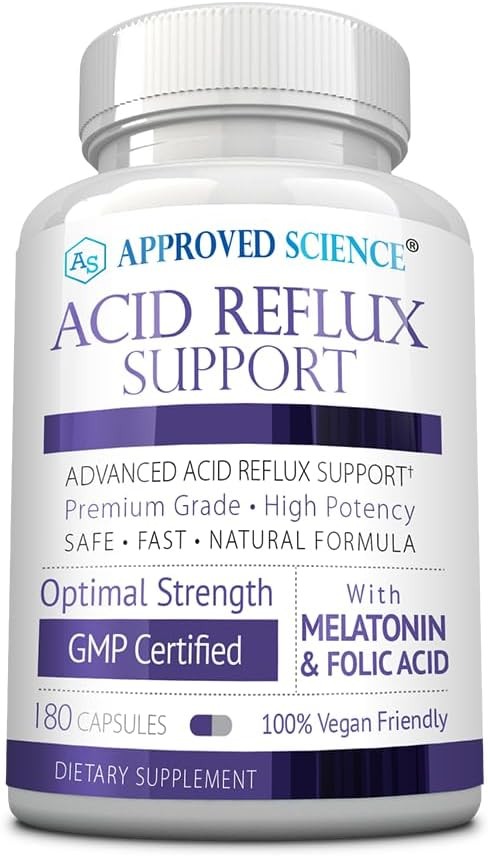 Approved Science? Acid Reflux Support – with Melatonin, Marshmallow Root, L-Ta