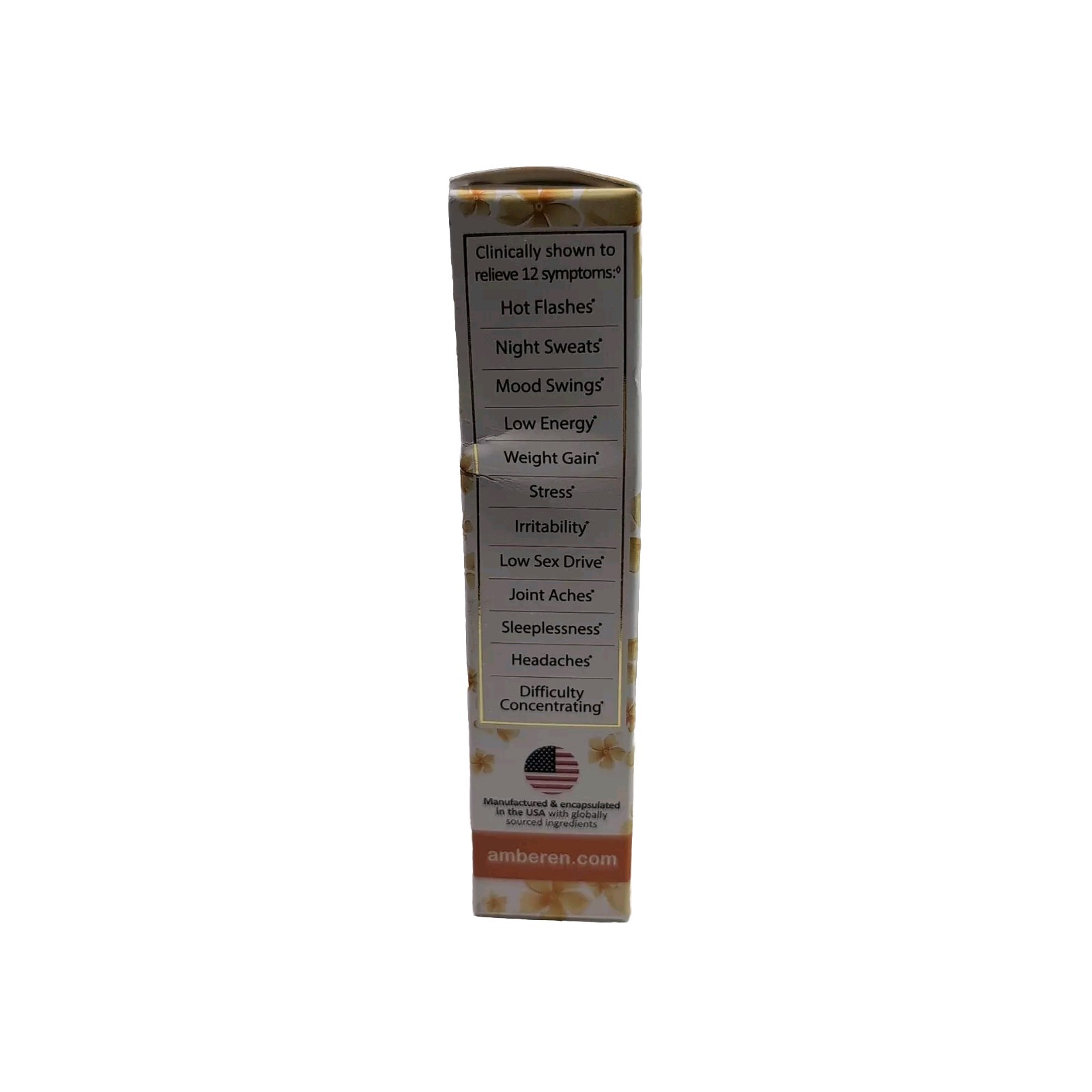 Amberen multi symptom Menopause Relief, 60 Capsules. Exp: 04/2026