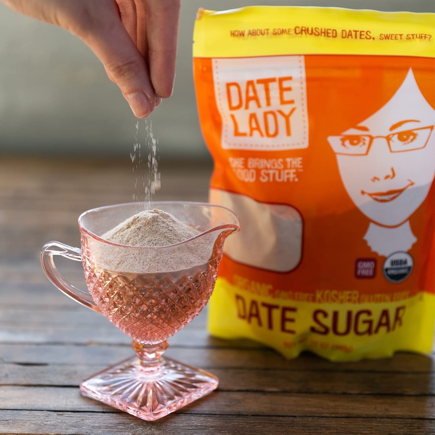 Organic Date Sugar, 1 lb | , Paleo, Gluten Free & Kosher | Alternative Sweete…