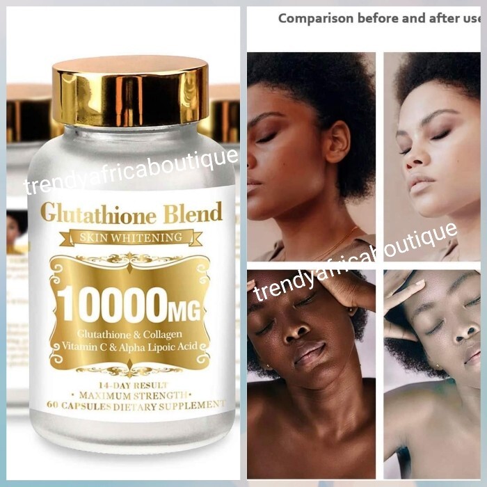 Glutathionn BLEND 10000, + collage, 14 days results. Maximum strength 60/cup x 1