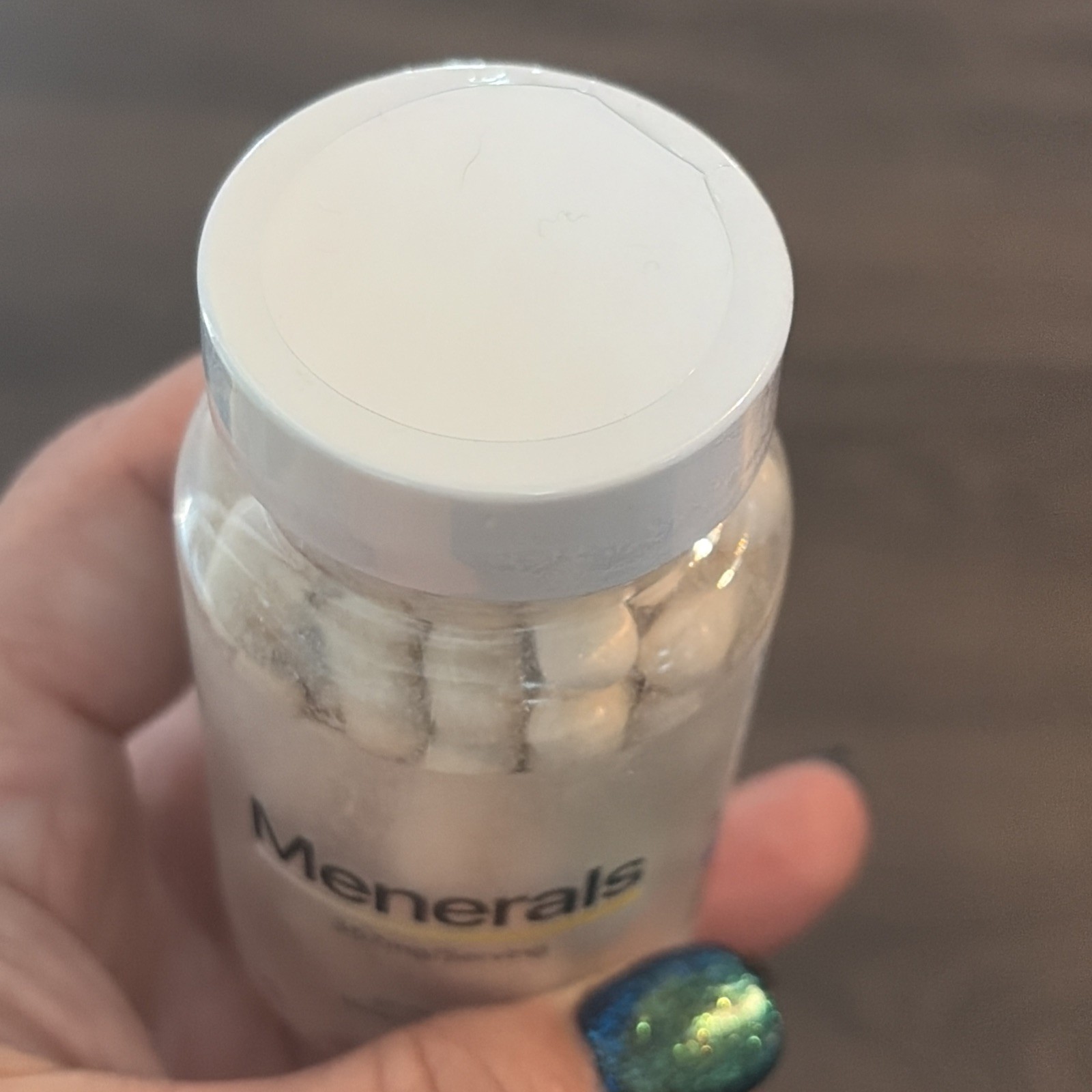 Menerals Dietary Supplement Capsules 60 Count Pack of 1 New Sealed