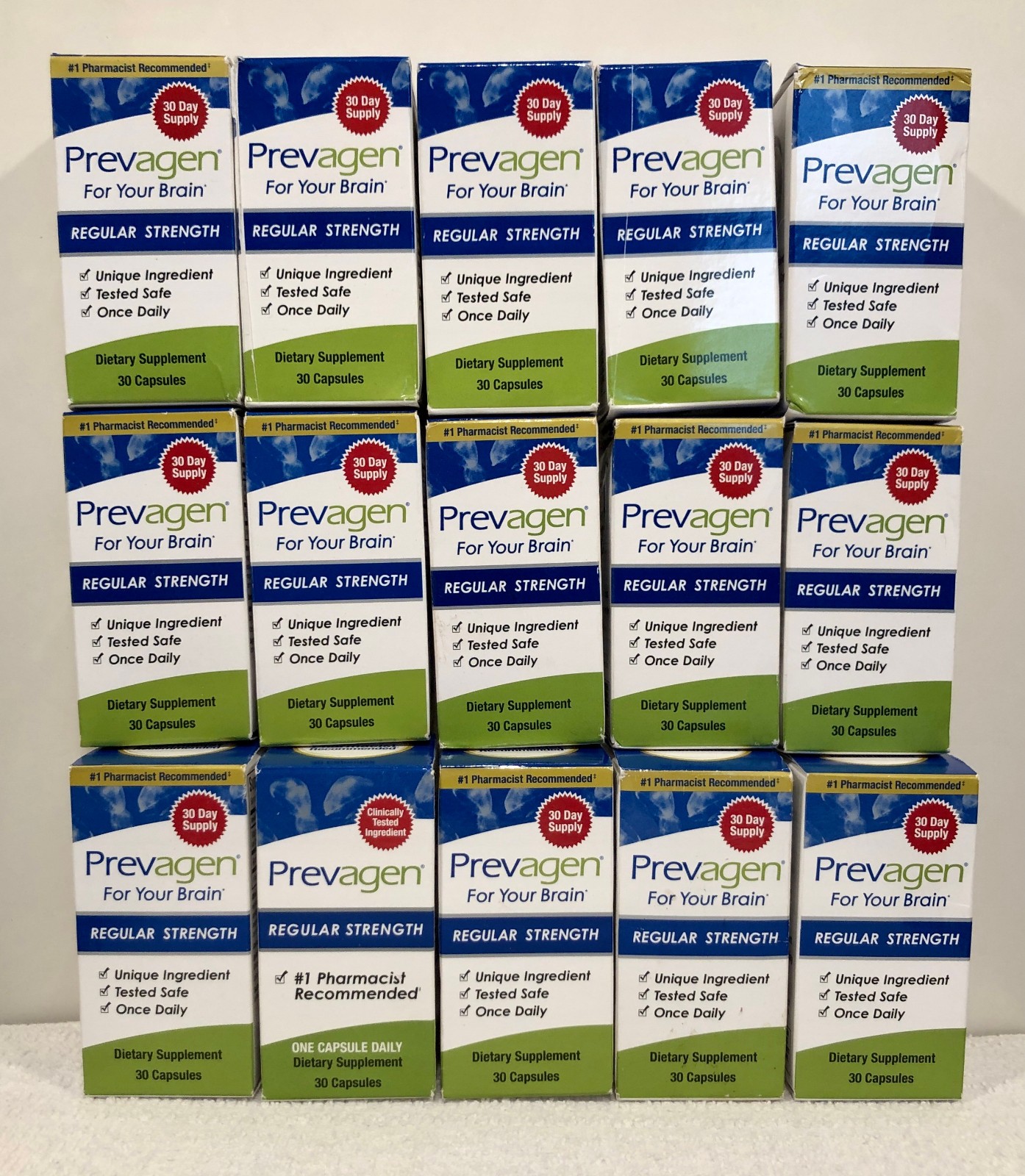 🎁 Prevagen Regular Strength 30 Caps Brain Memory 10mg Apoaequorin GENUINE 🎁