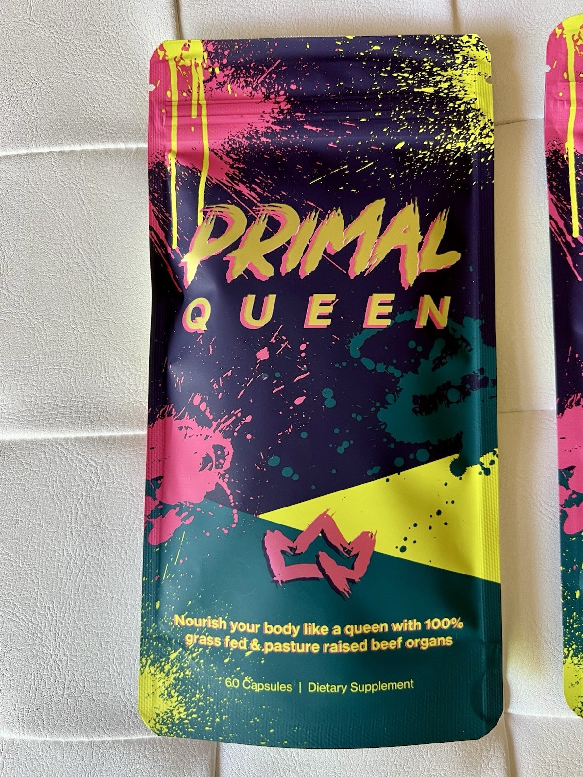 2 Bags -Primal Queen Beef Organ Supplements for Women 120ct – 2 MONTHS SUPPLY!