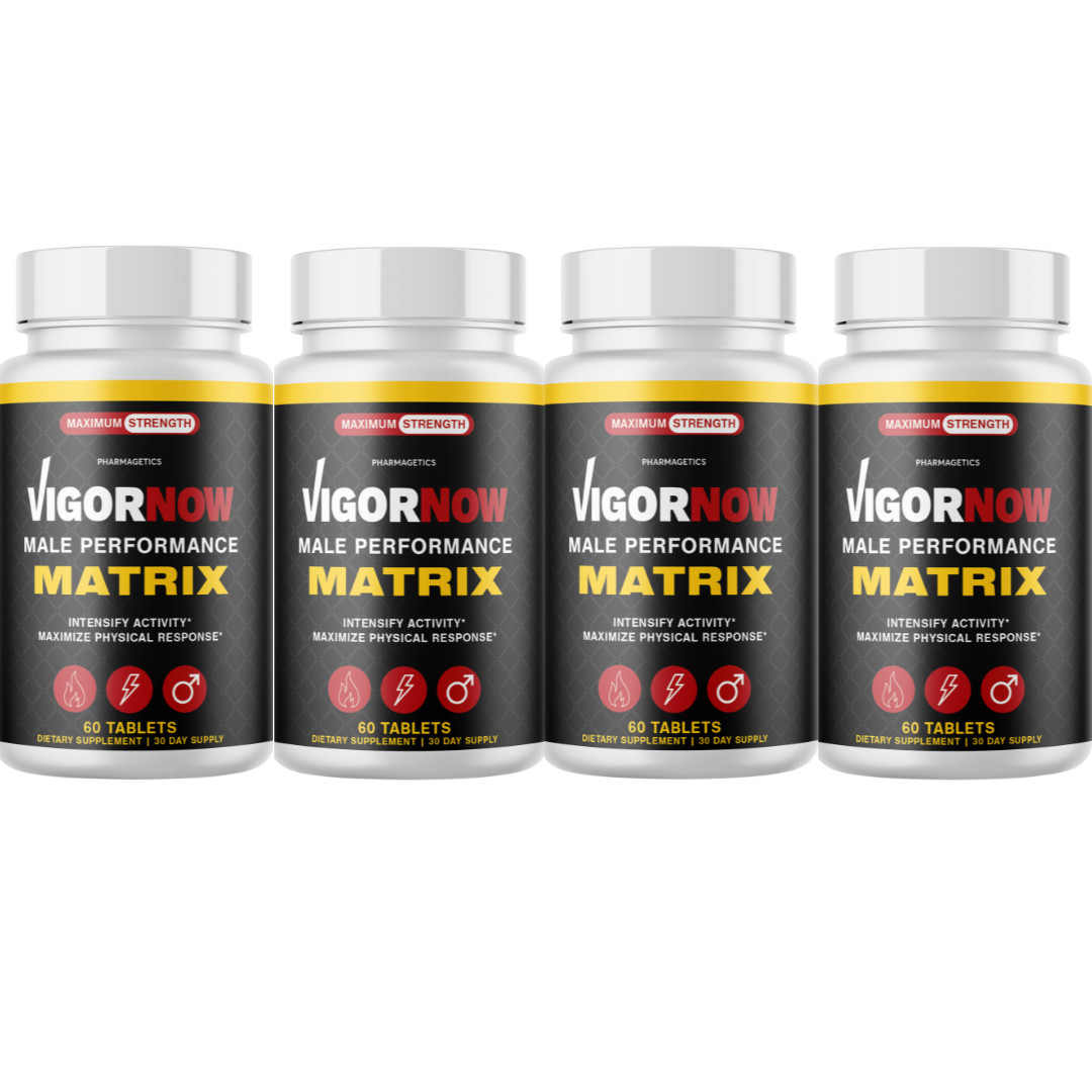 Vigornow for Male, Vigor Now Advanced Formula for Men- 4 Bottles