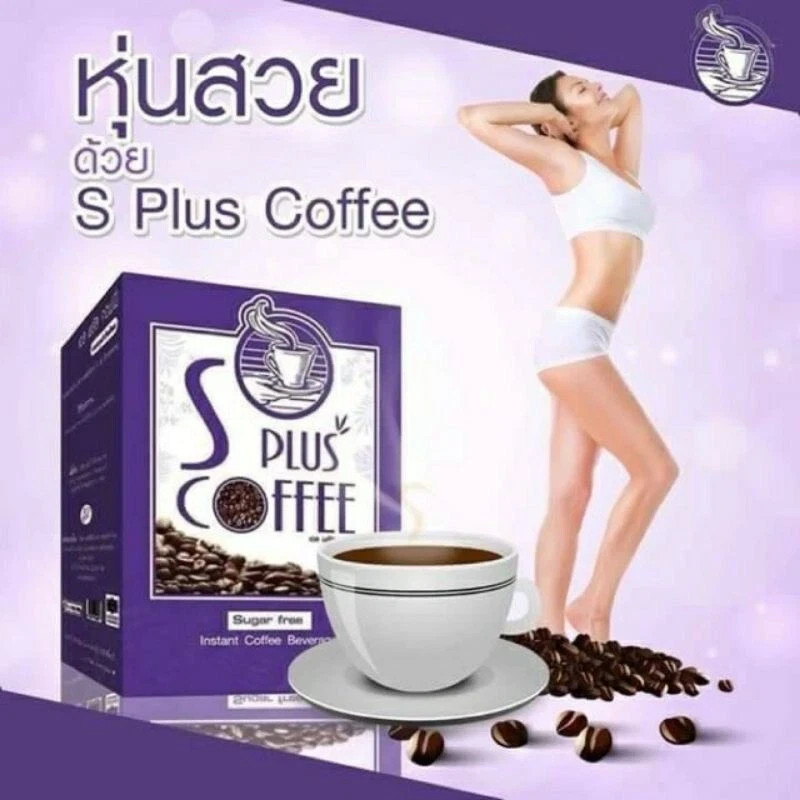 2x S Plus Coffee brand Bota-P Slimming Accelerate Burning Controls Weight Health