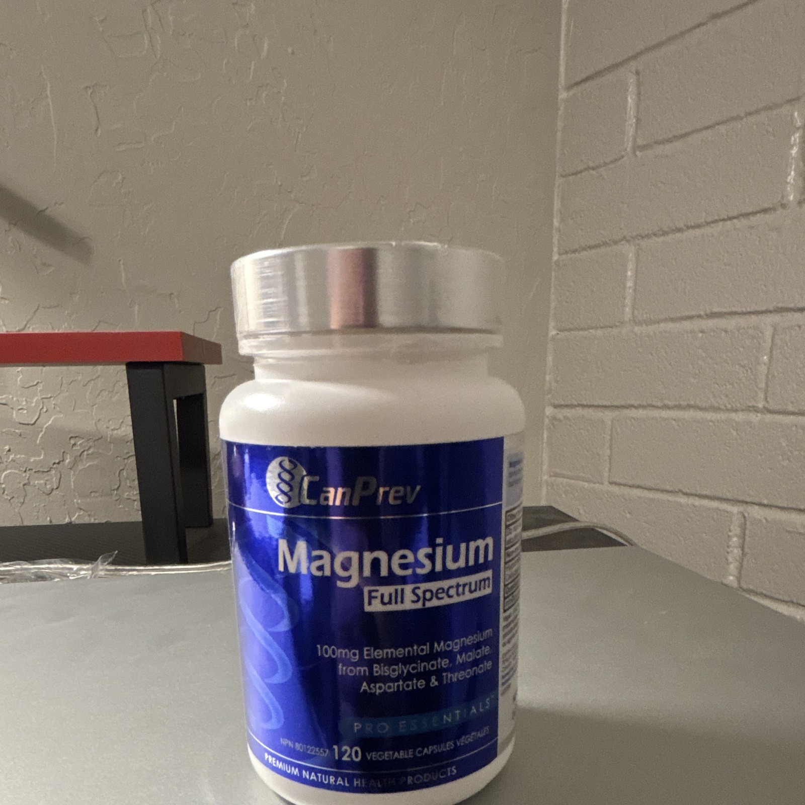 CanPrev Magnesium Full Spectrum 100mg Bisglycinate, Malate, Aspartate, Threonate