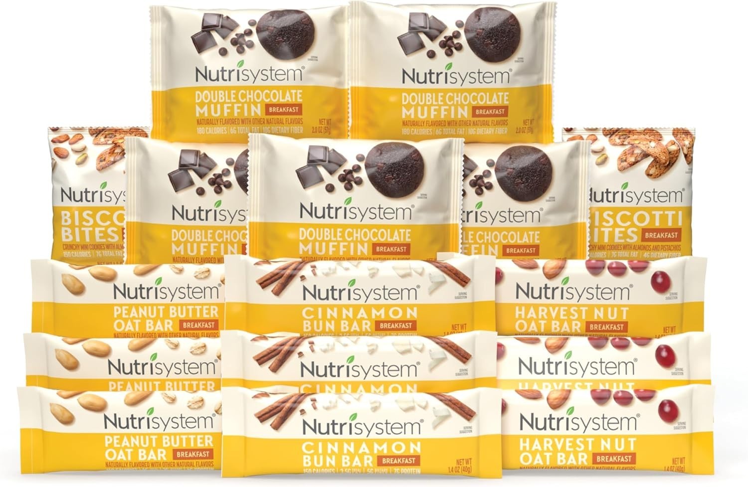 16 Count Wholesome Breakfast Bars & Muffins – For Weight Loss Enthusiasts