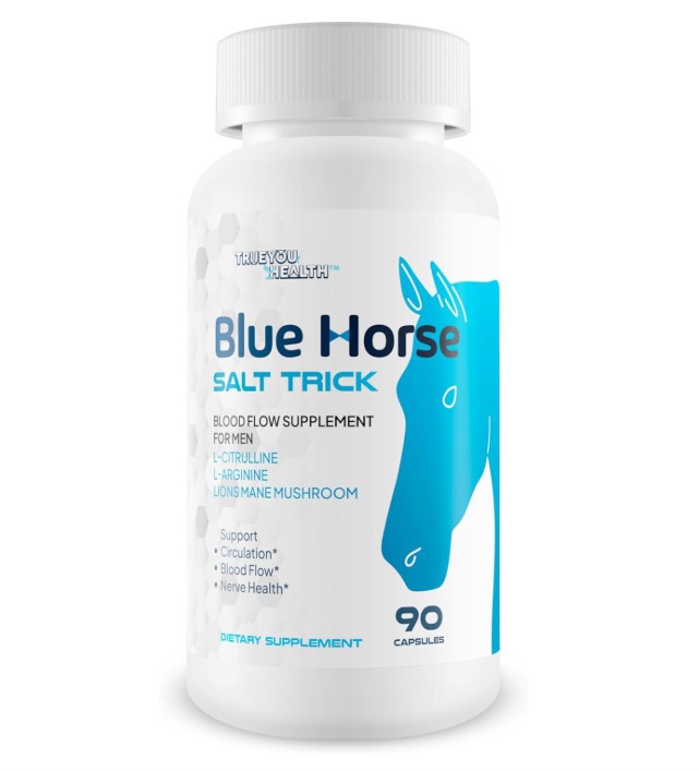 Blue Horse Salt Trick – Our Best Blood Flow Supplement designed for Men-90