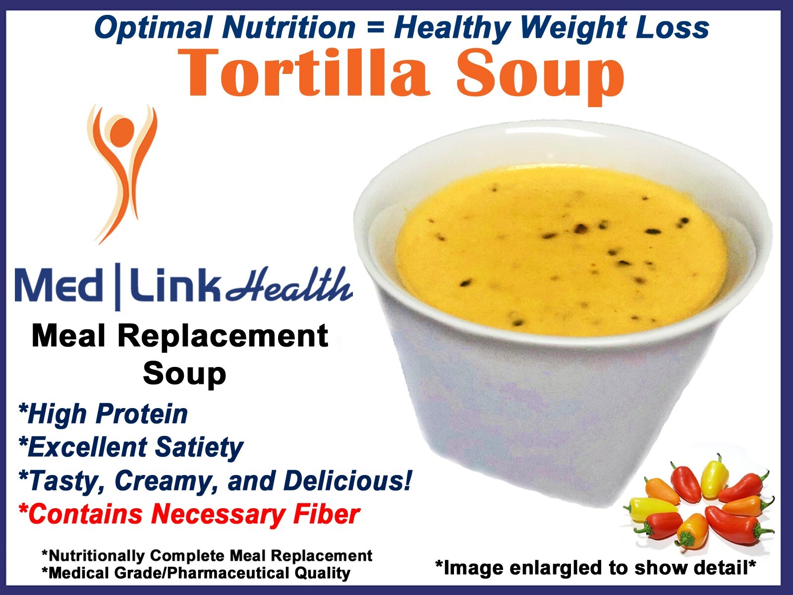 TORTILLA SOUP Weight Loss Meal Replace | 3 BOXES | SIMILAR TO Optifast® 800