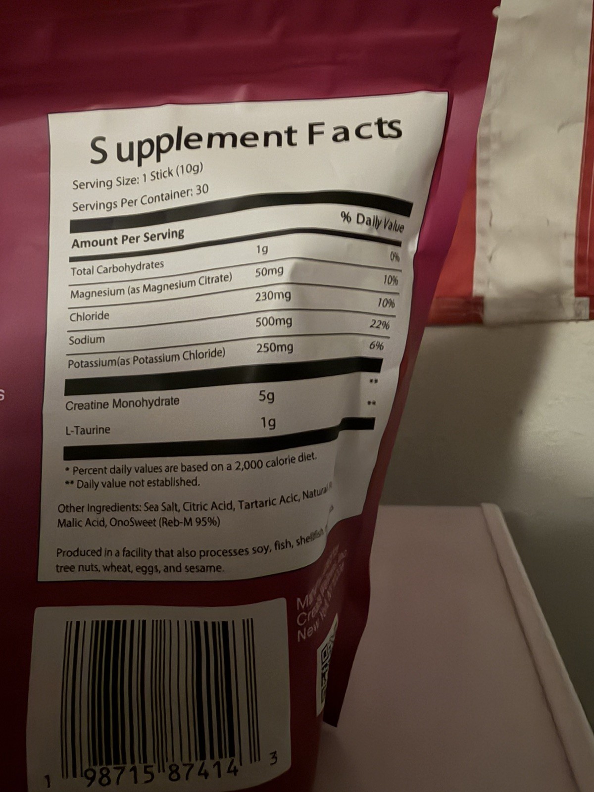 Create Creatine + Electrolytes Drink Mix Variety Pack 90 Sticks