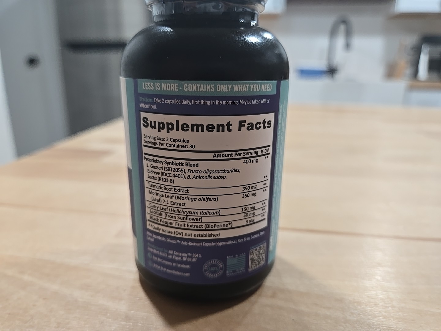 Provitalize, Everyday Synbiotic Formula with Botanical Extracts Exp 1/27 60 Caps