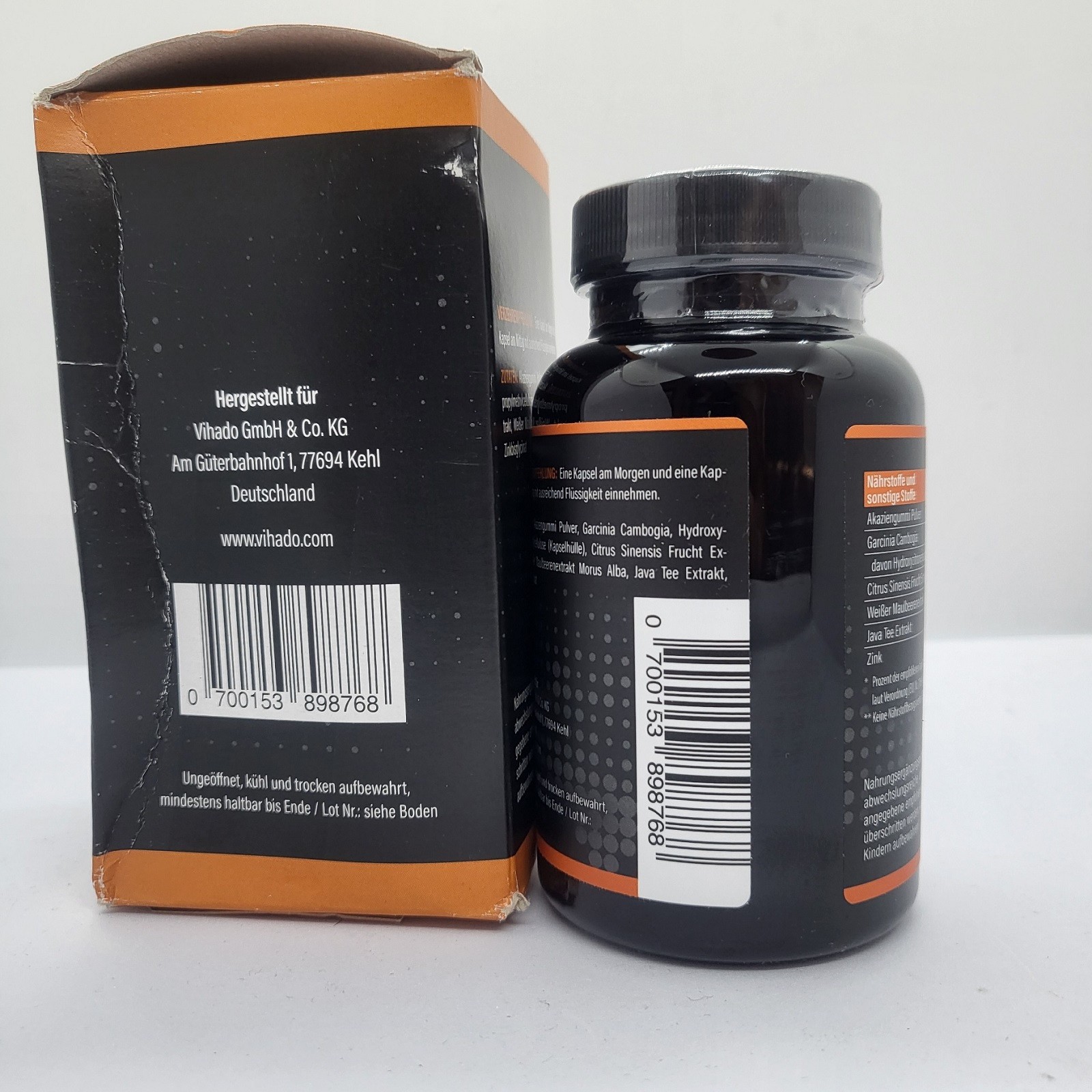 Quick BRNR – 120 Veggie Capsules (61g) – Premium Metabolism & Energy Supplement