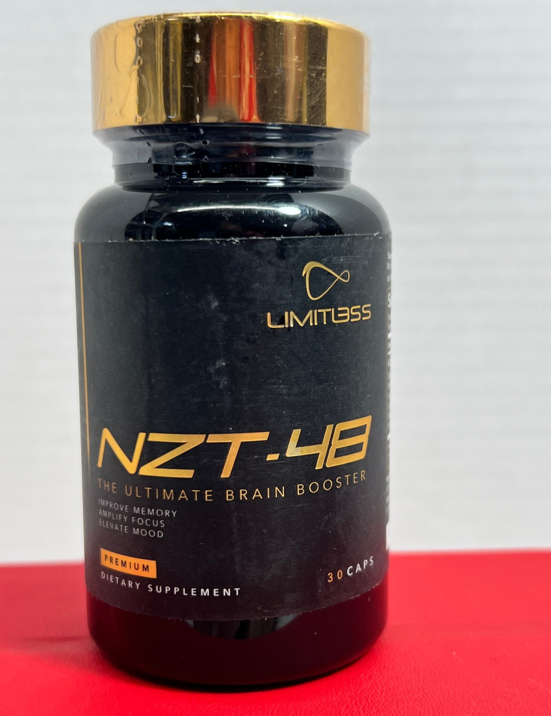 Limitless NZT-48 Premium The Ultimate Brain Booster Supplement 30 Caps Exp 07/28