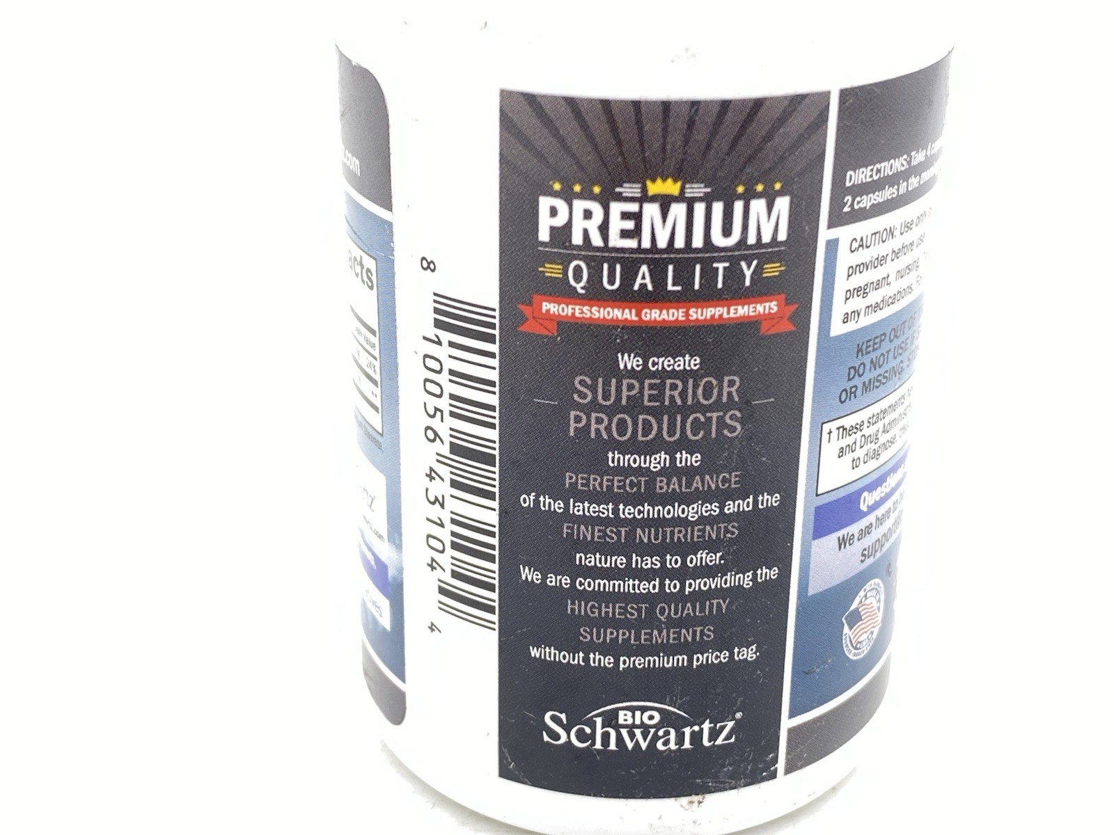 BioSchwartz Magnesium Glycinate 500Mg Capsules, Maximum Absorption Supplement