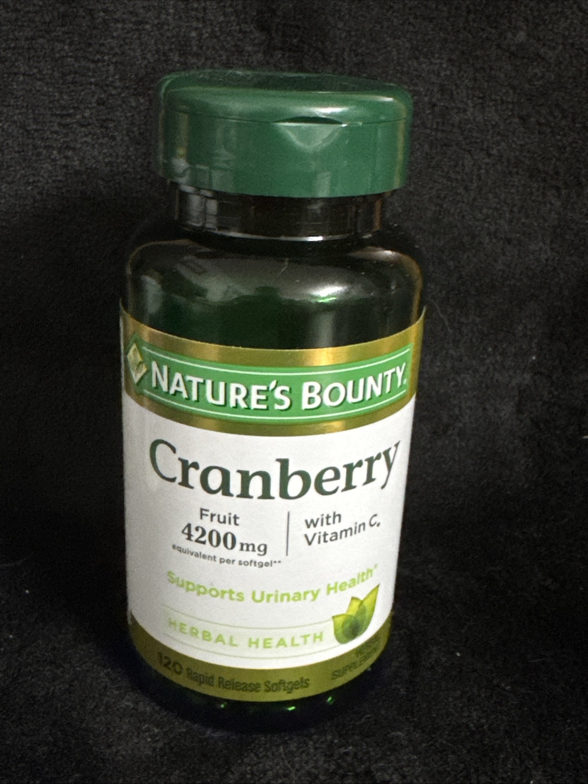 🎉🎉🎉 Price Drop 🔥🔥🔥Nature’s Bounty Cranberry with Vitamin C – 120 Softgels