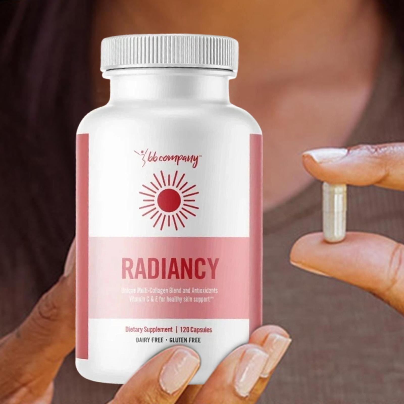 RADIANCY Vaginal Probiotic & Collagen mix Feminine Health Anti-Aging 120 Caps