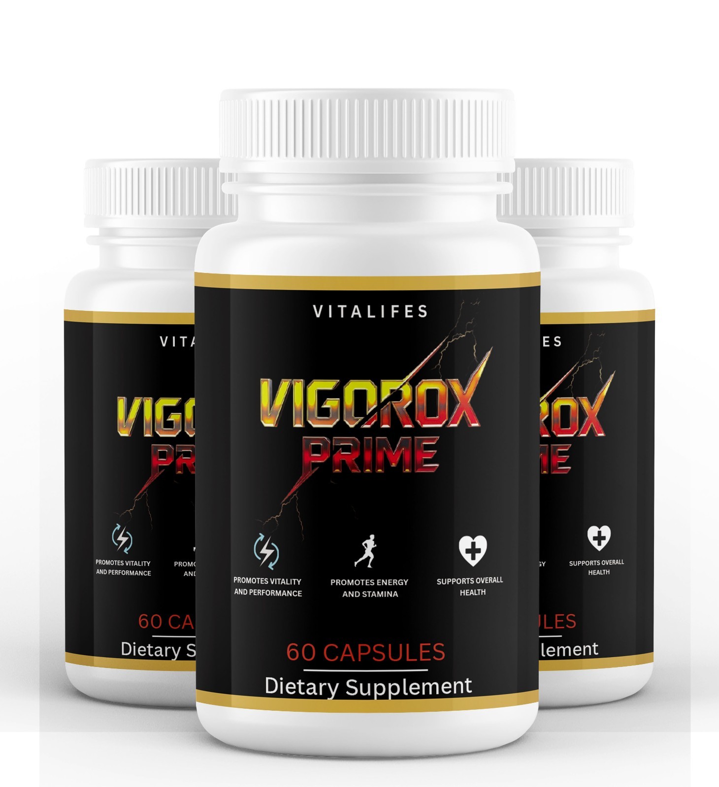 (3 Pack) Vigorox Prime for Men Capsules – VigoroxPrime MultiVitamin Energy Pills
