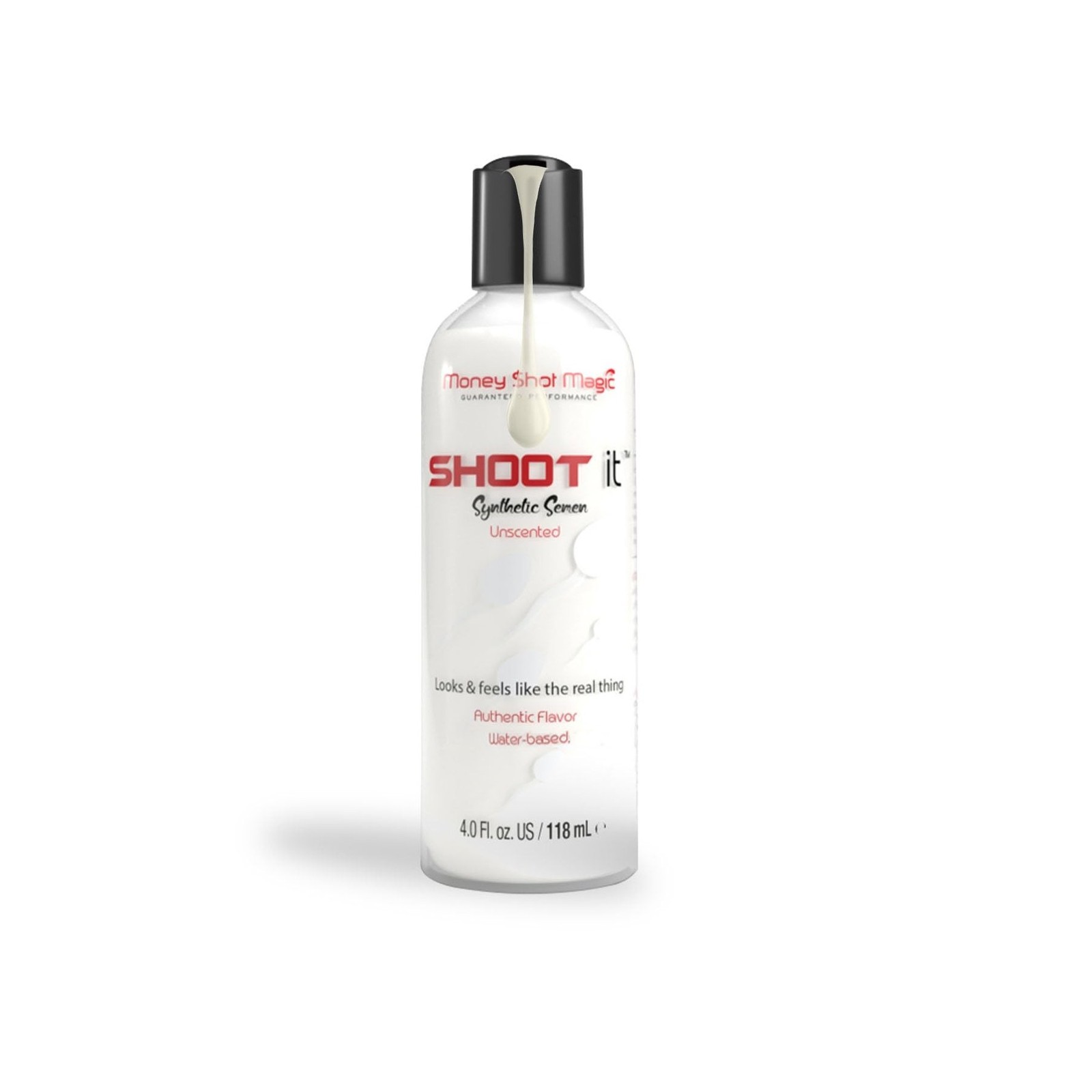 Shoot IT Water-Based Synthetic Semen with Authentic Flavor, Unscented 4 oz Lu…