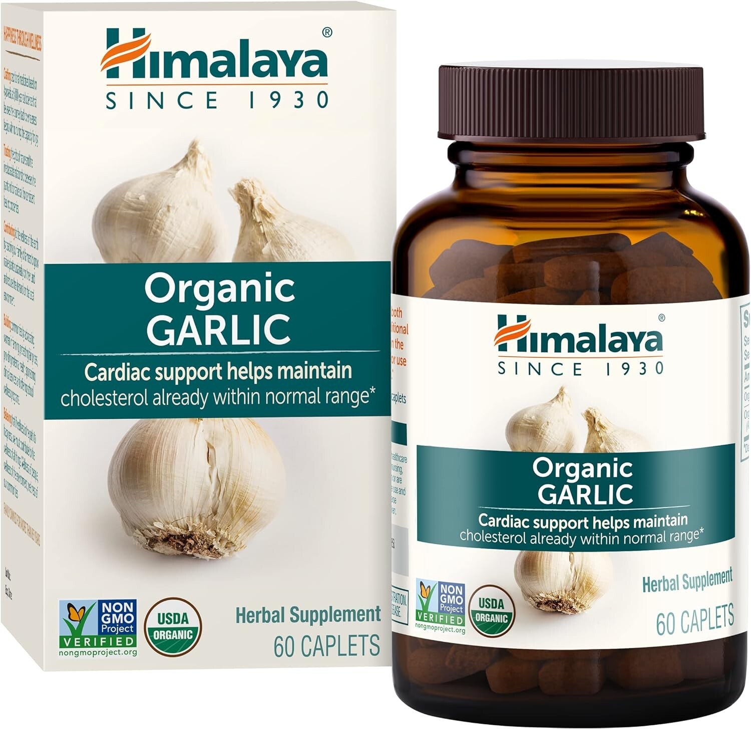 Ajo orgánico – Apoya la salud total del corazón, el colesterol y la inmunidad