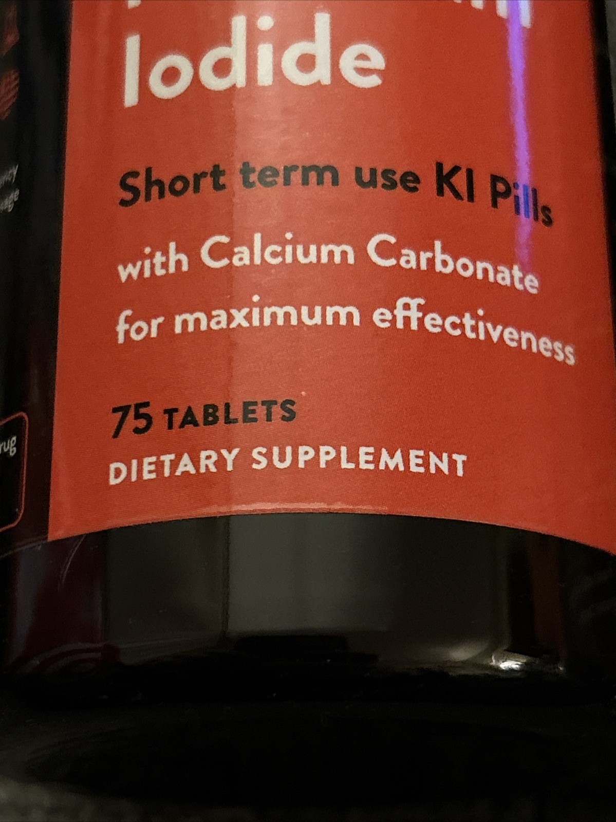 2 New Waylo KI Potassium + Iodide Tablets 130 mg per Tablet 75 Count Exp 11/2032