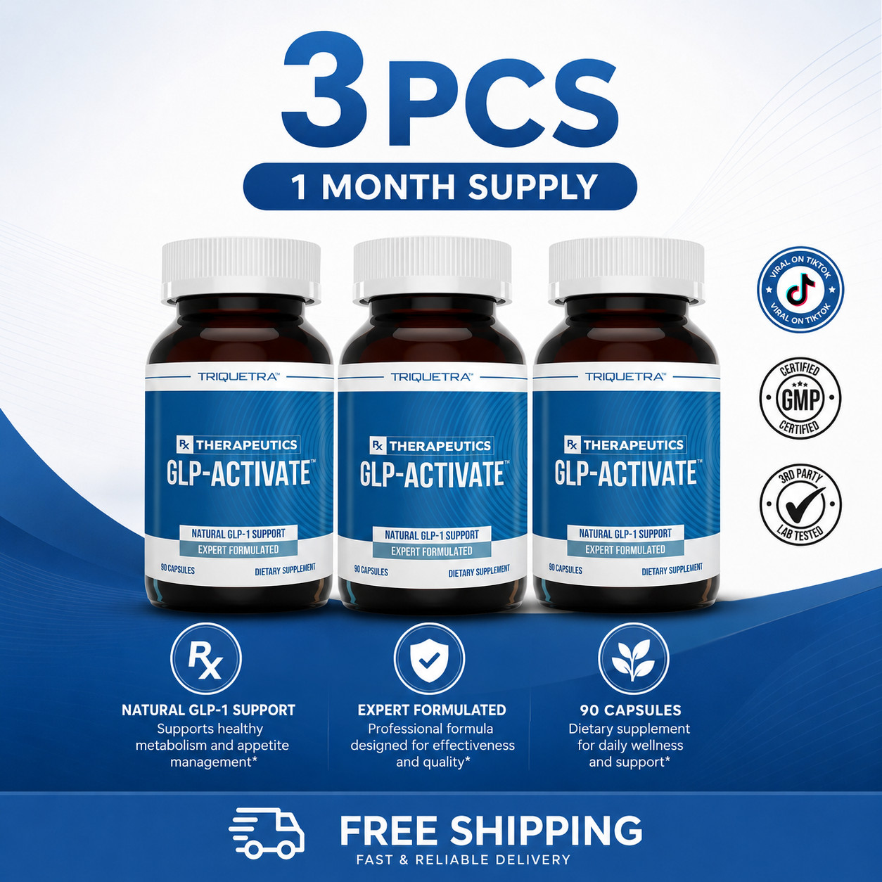 GLP – Activate: Hunger & MetabolismSupport- Supports healthy metabolic functions