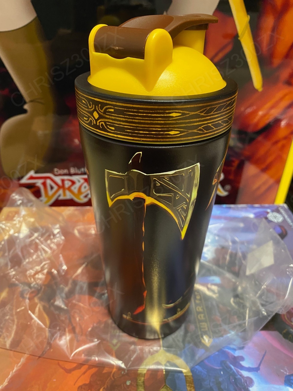GFUEL Vox Machina Critical Role Collector’s DENTED BOX + Metal Shaker Tub G FUEL
