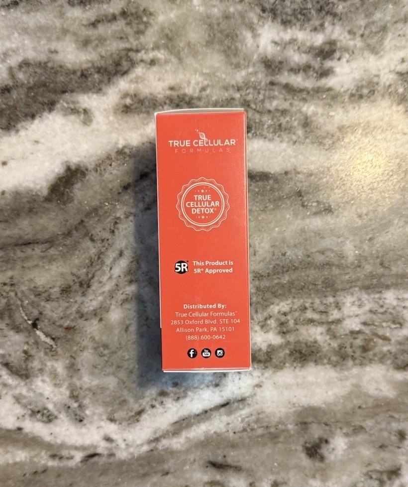 CytoDetox True Cellular Formulas 1 fl oz Detox Supplement – New in Box – NIB