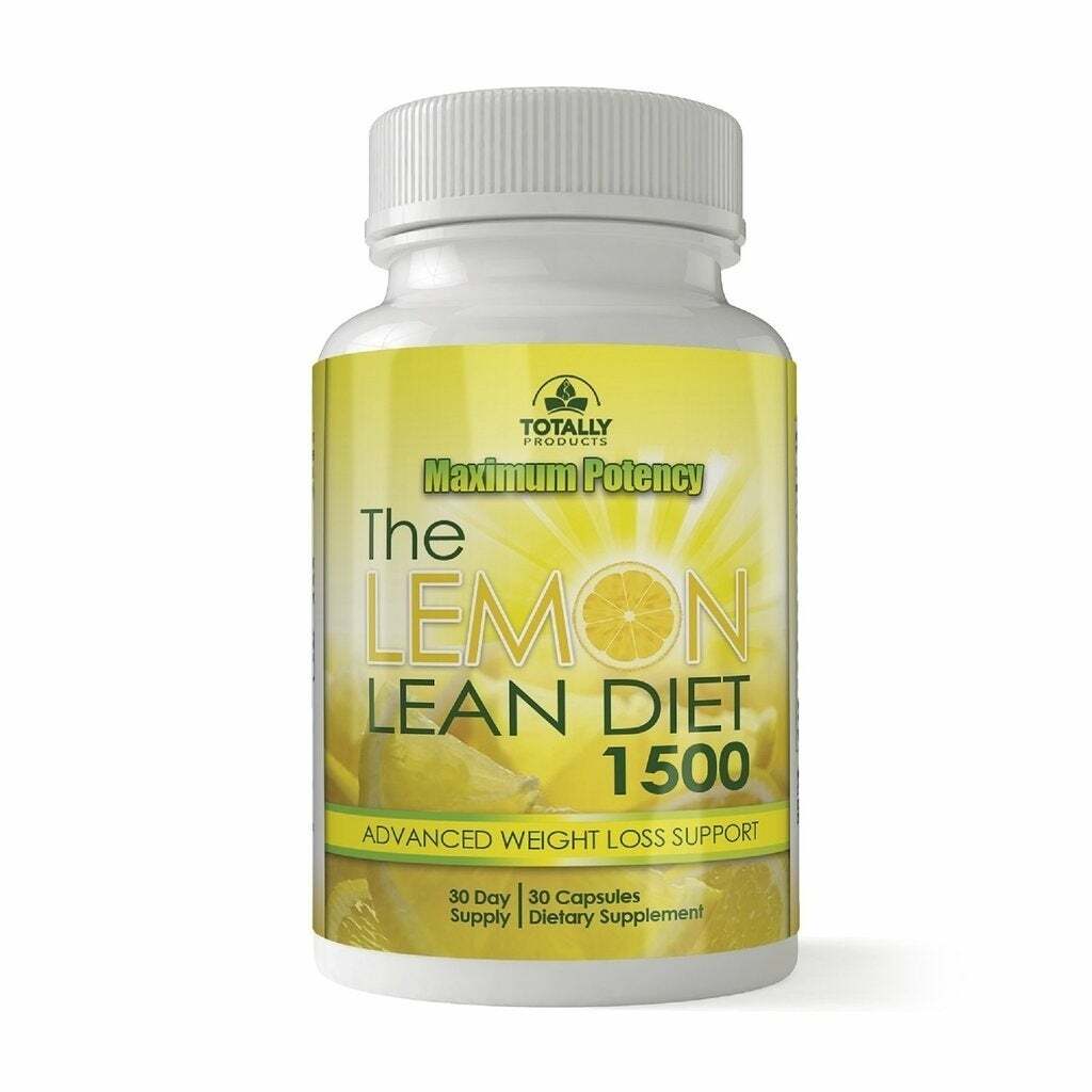 100% Lemon Cayenne Powder Weight Loss Detox Cleanse Slimming Capsules