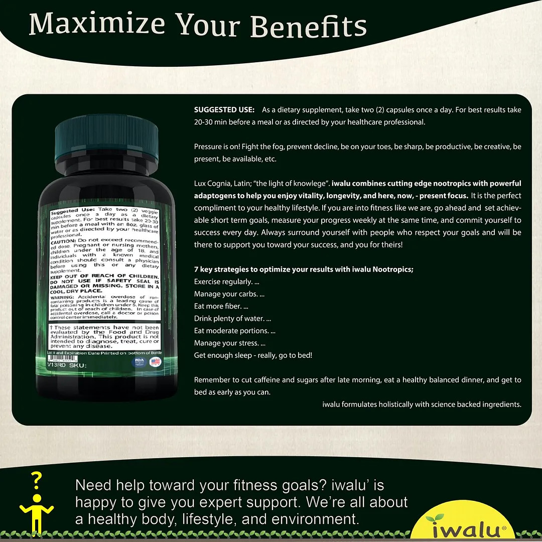 Dopamine Brain | Best Supplement Office Computer Use FREE SHIP