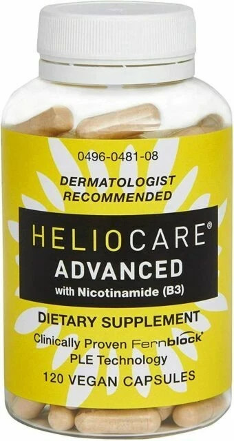 Heliocare Advanced Nicotinamide B3 Skin Health 120 Capsules Exp: 07/2028