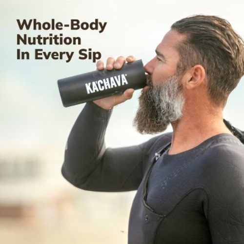 Ka'Chava All-In-One Plant Based Nutrition Shake Powder – Chocolate – 15.31oz
