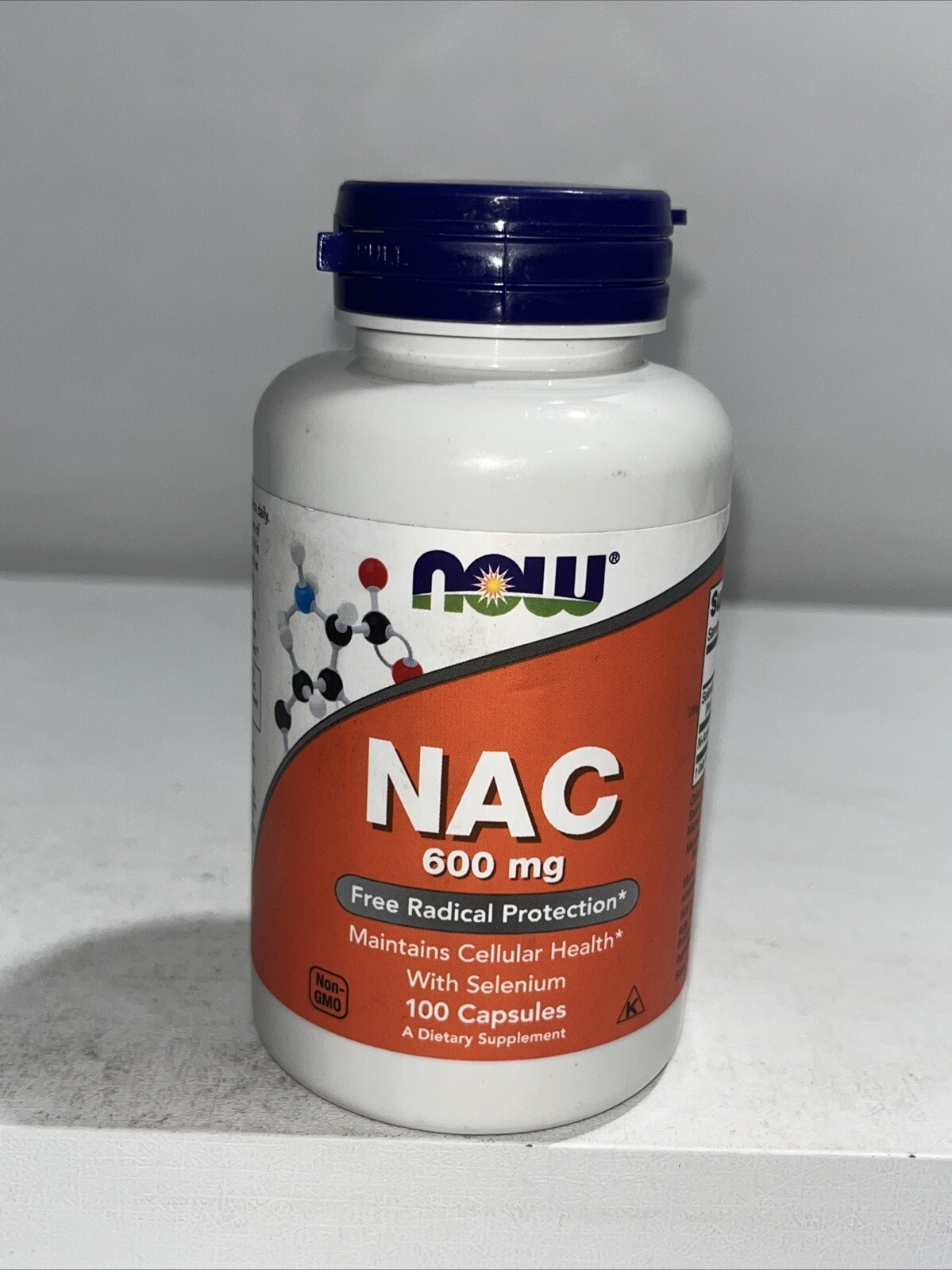 Free Radical Protection, Cellular Health 600mg, Sealed 100 Caps