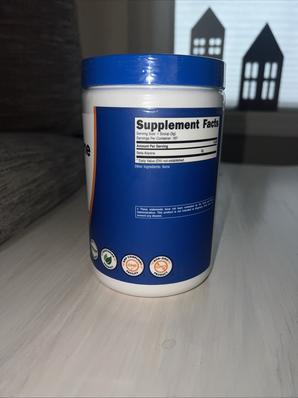 Nutricost Beta Alanine Powder 500 Grams – Pure Beta-Alanine
