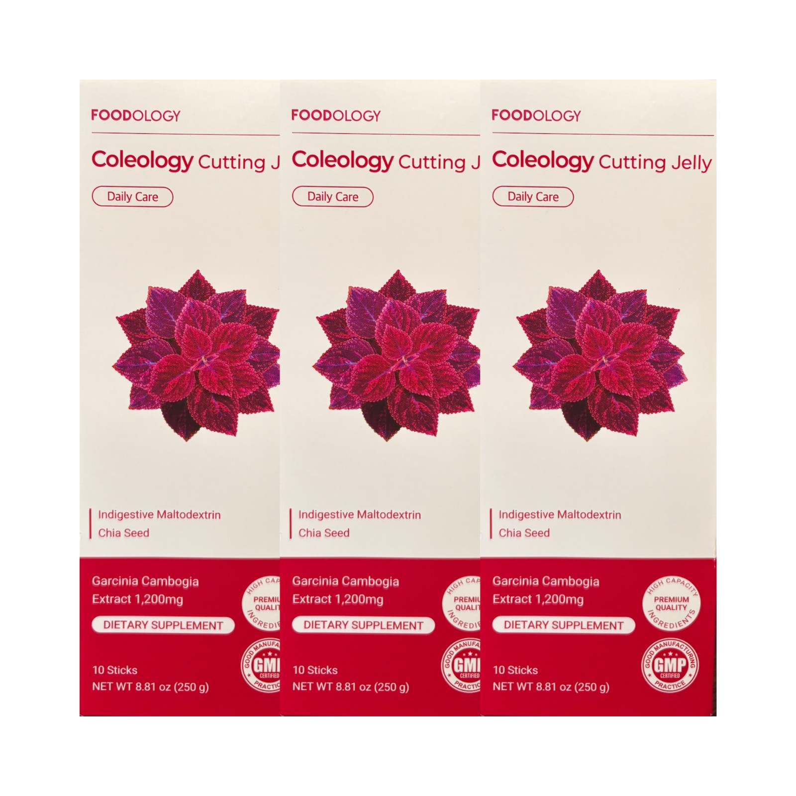 Foodology Coleology Cutting Jelly 10 Sticks Garcinia Cambogia Korean Diet | NEW