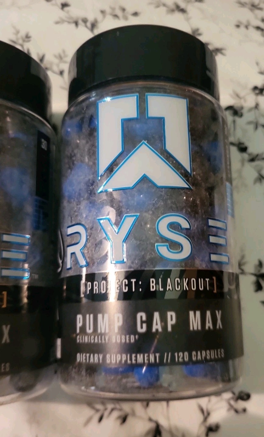 2 Ryse Pump Cap Max Pre-Workout Supplement (120 Caps Each) -EXP: 11/26+
