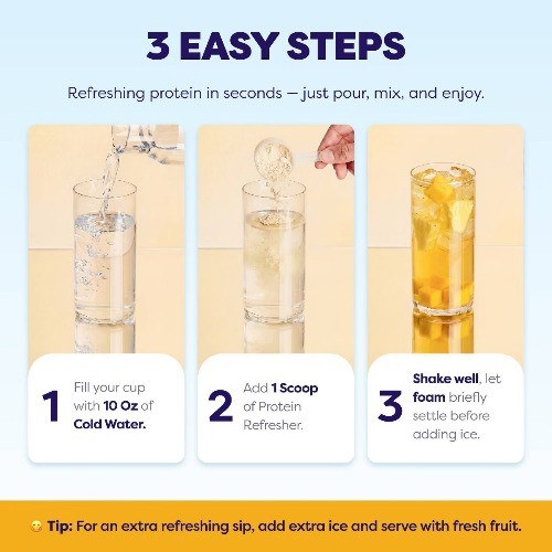 Javvy Mango Pineapple Clear Protein Refreshers – 9.1oz