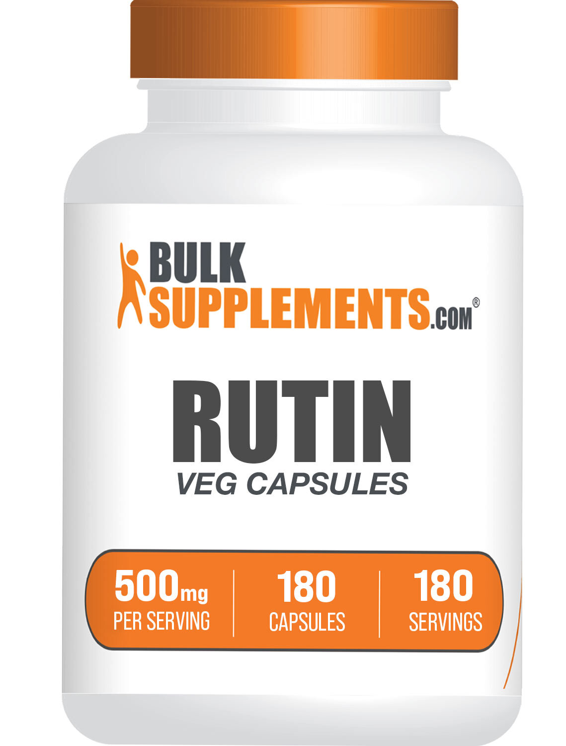 BulkSupplements Rutin 180 Veg Capsules – 500 mg per Serving