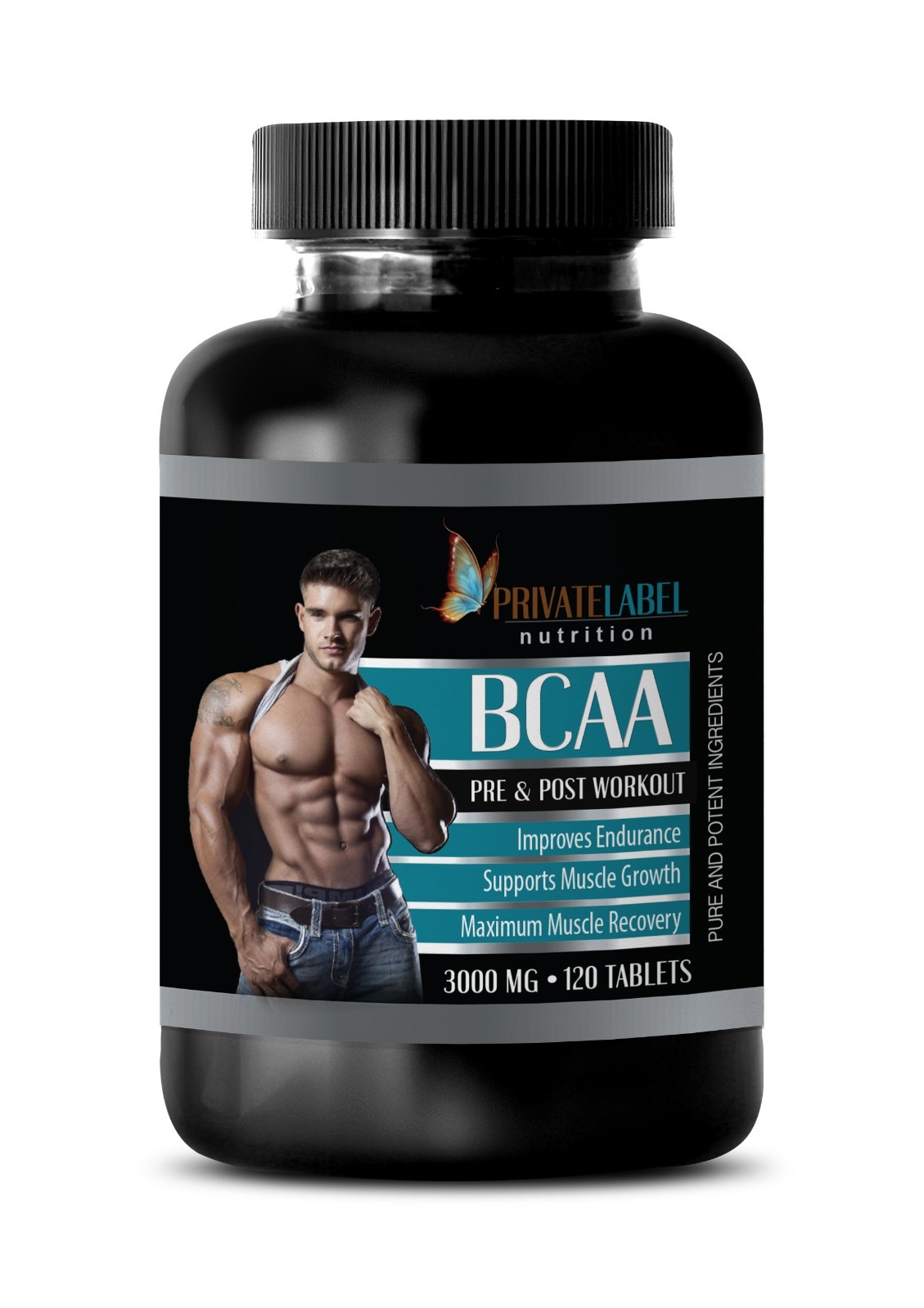 bcaa capsules – BCAA 3000mg – l-leucine l-isoleucine l-valine -1 Bot 120 Tablets