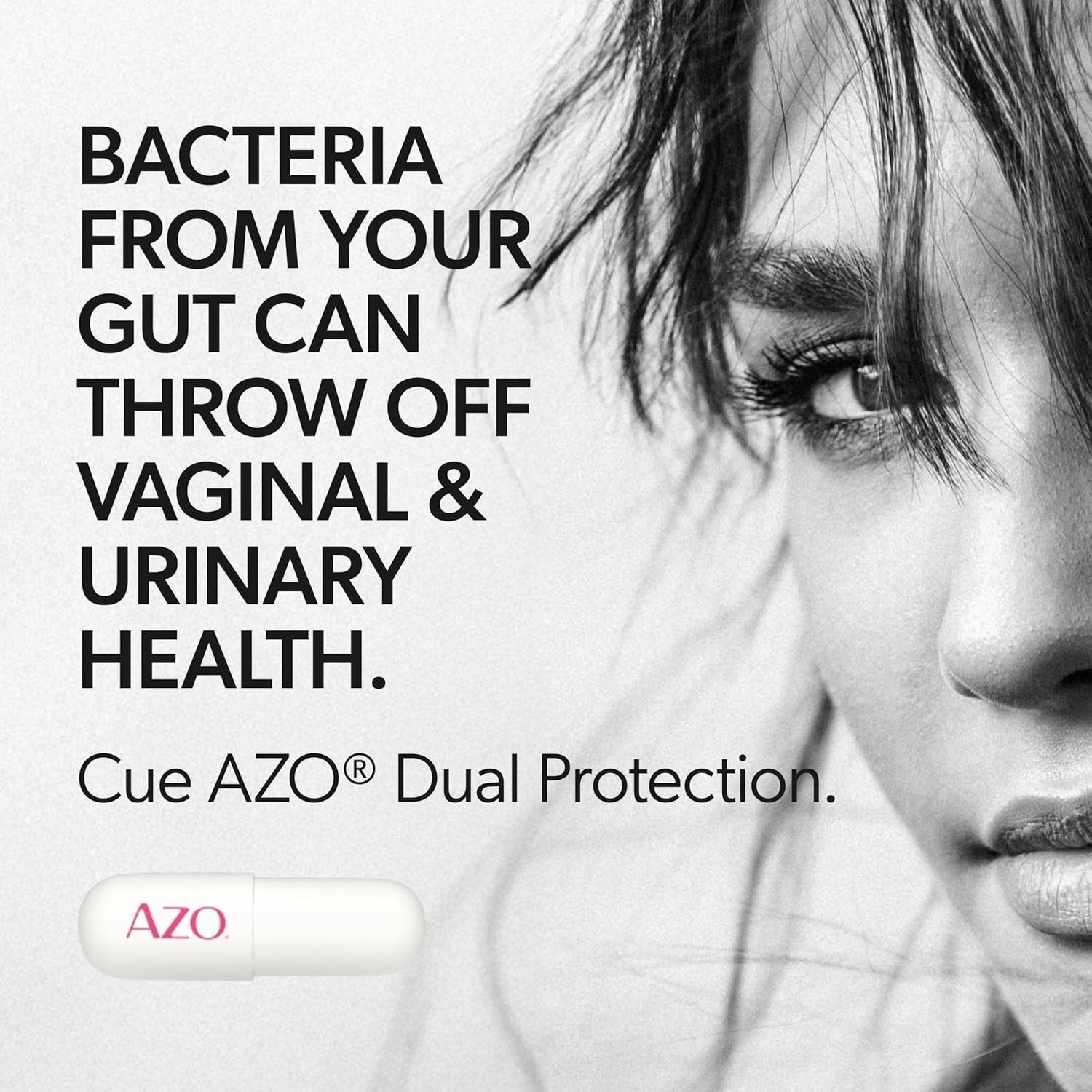 AZO Dual Protection Urinary Vaginal Support Probiotics for Women 30 Capsules
