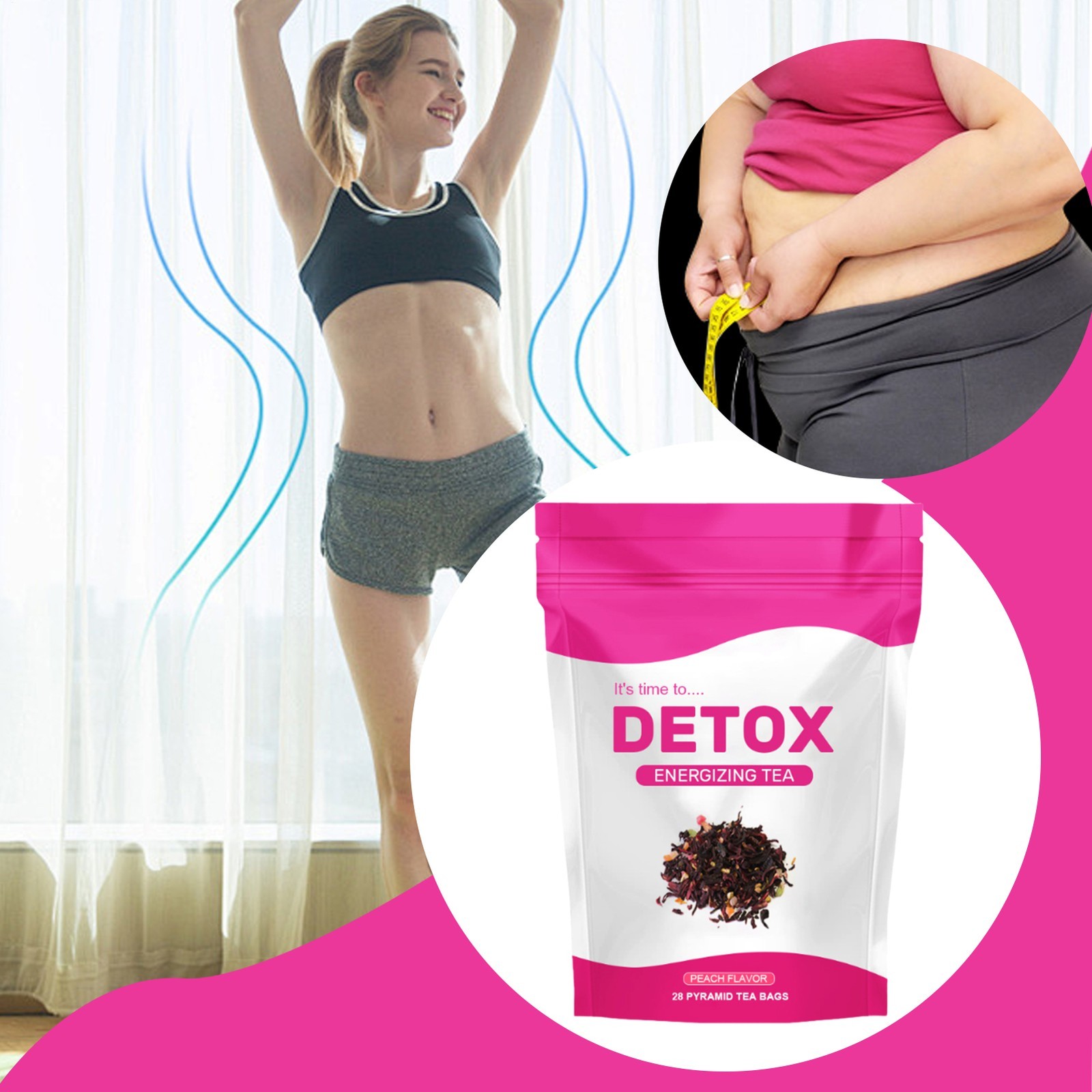 Lulutox Detox Tea – All-Natural,Supports Healthy Weight,Helps Reduce Bloating US