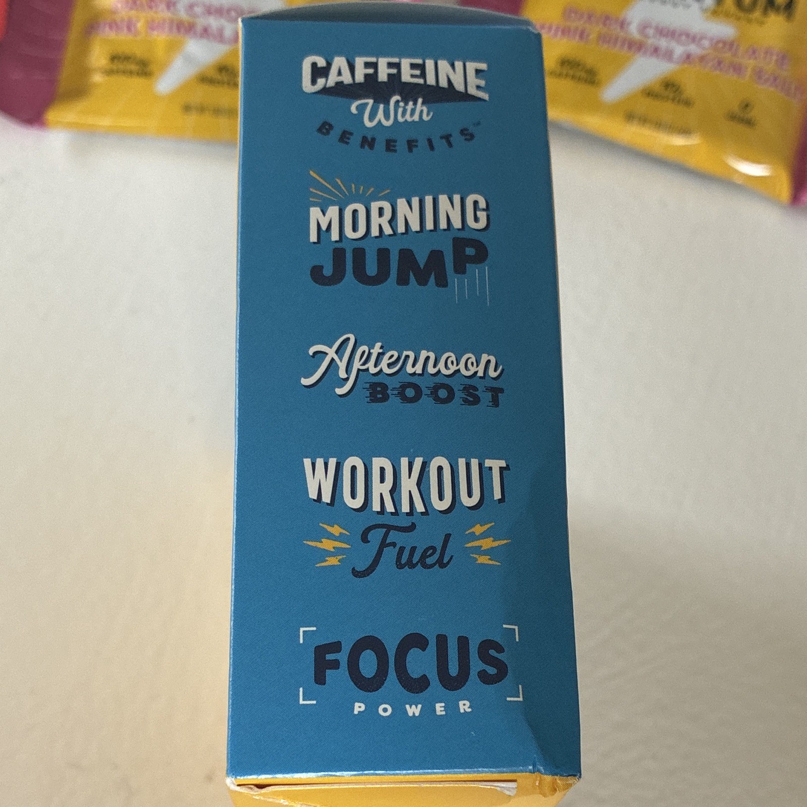 Quantum Energy Squares Variety Pack 8, 100mg Caffeine, 10g Protein Bars