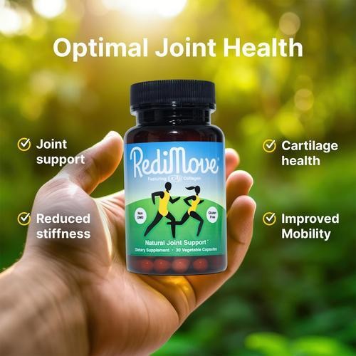 Redimove Joint Natural – Help Supplement – Non-gmo, Gluten-free Formula