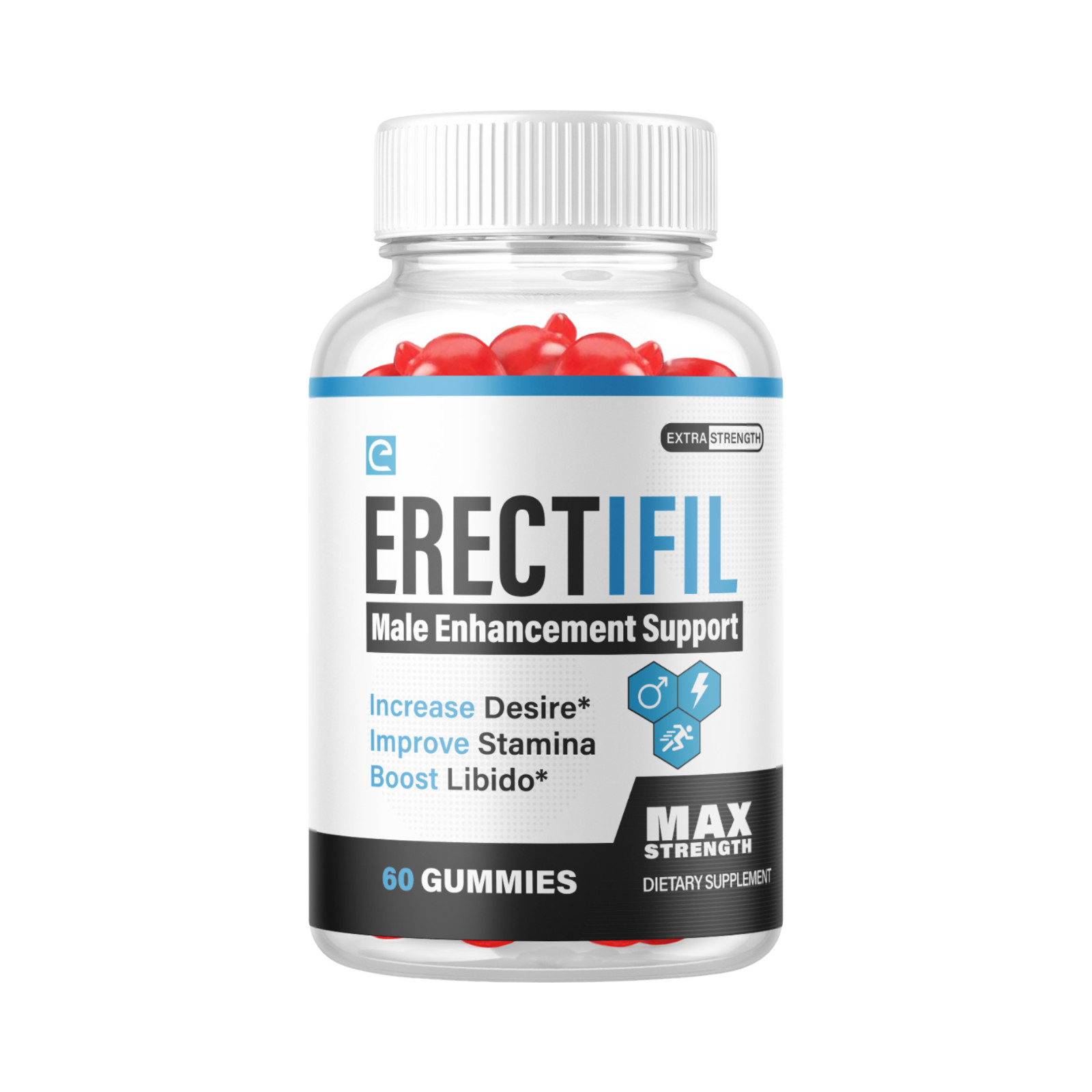 Erectifil Gummies – All Natural Support For Men -60 Gummies