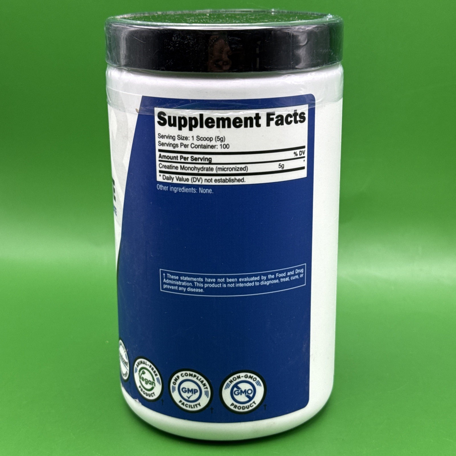 Nutricost Pure Creatine Monohydrate 500 Gram Powder