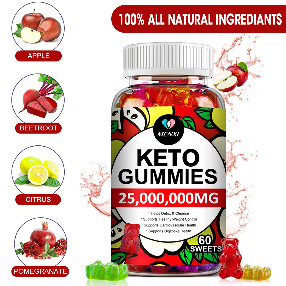 Keto ACV Gummies | Night Time Fat Burner Weight Loss Metabolism Supplement