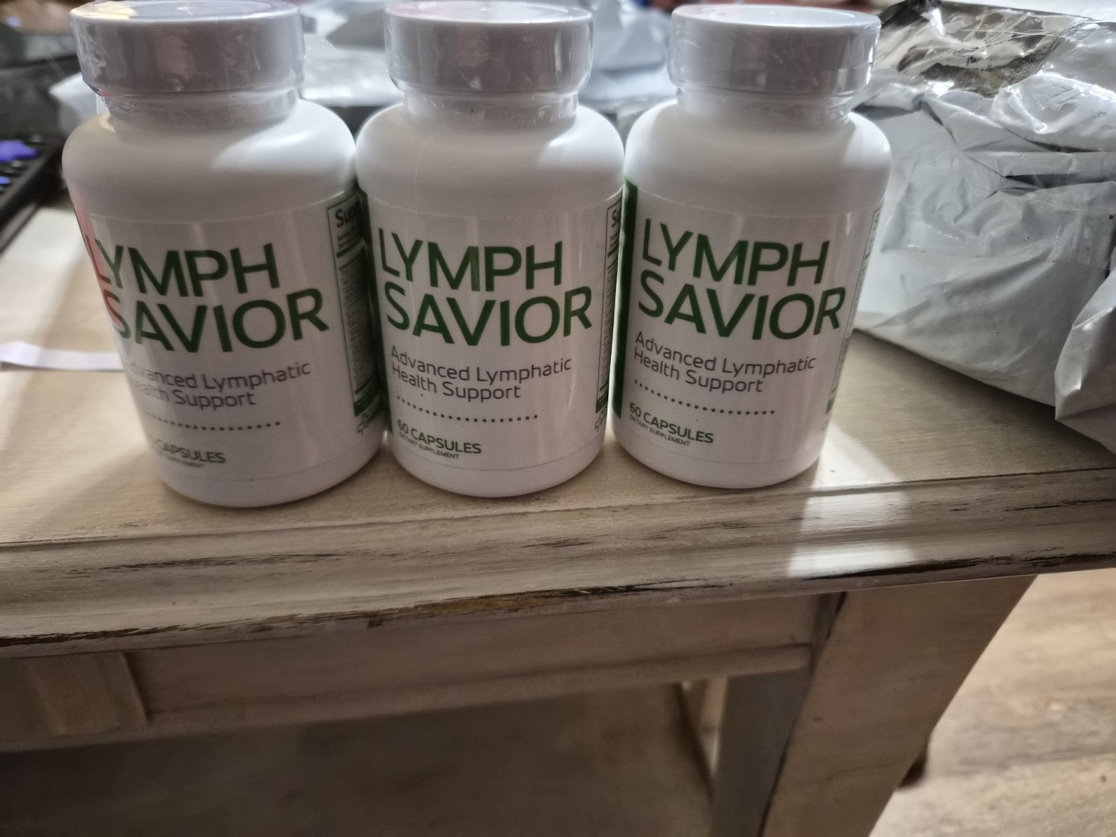 3-Pack Lymph Savior – Advanced Lymphatic Health Support Supplement – 180 Caps